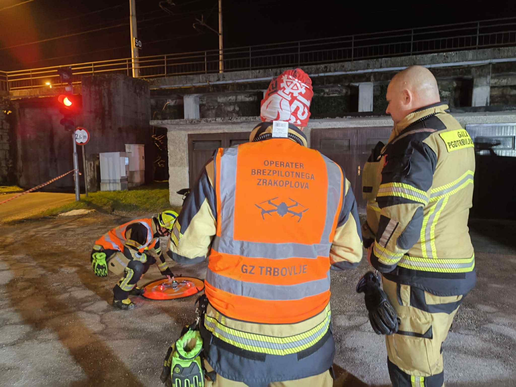Nočna iskalna akcija od Hrastnika do Zidanega Mosta