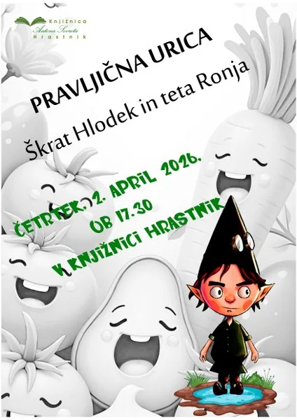 Pravljična urica Škrat Hlodek in Teta Ronja