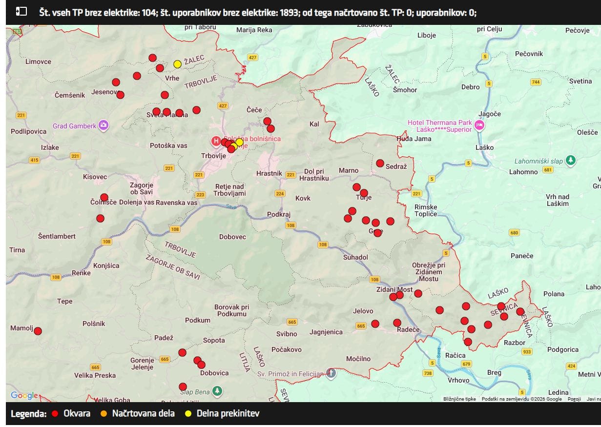 Okvare na elektro omrežju