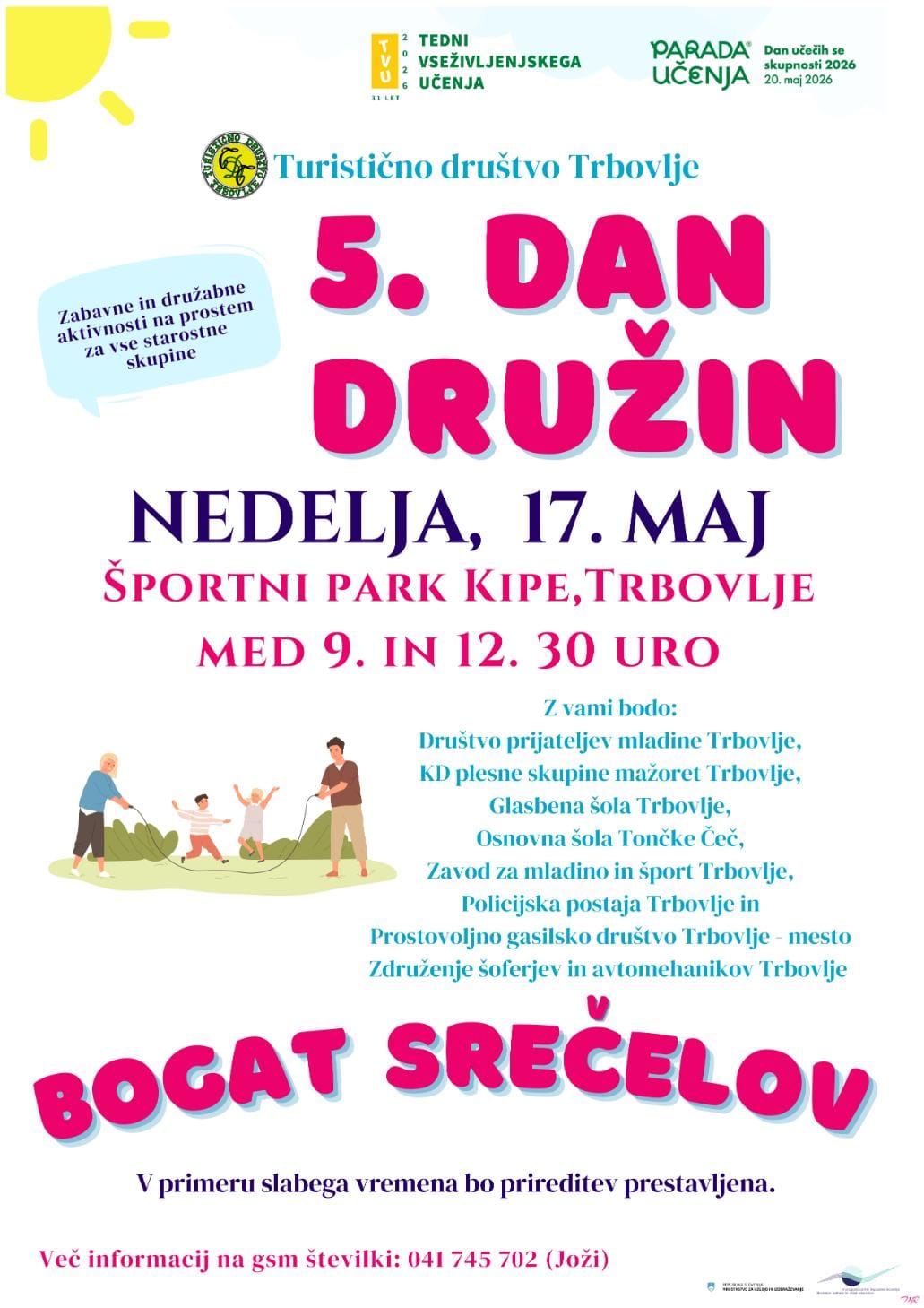 5. dan družin