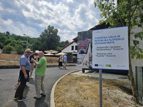 Hrastnik končuje prenovo nekdanjega rudniškega območja