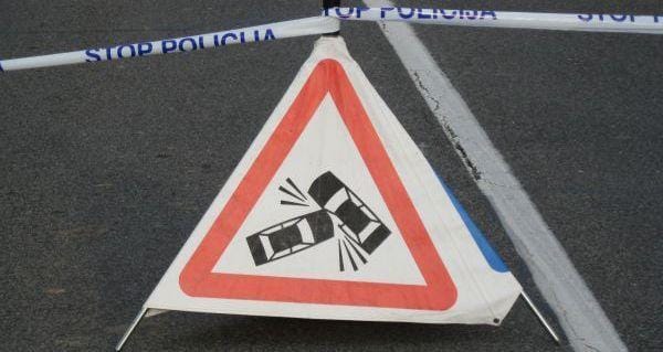 Cesta zaprta: prometna nesreča s smrtnim izidom