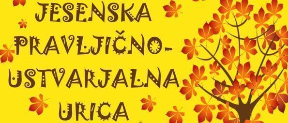 Knjižnica Hrastnik: Jesensko - pravljična ustvarjalna urica