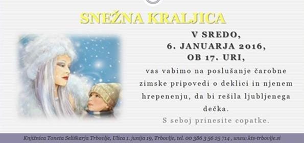 Knjižnica Trbovlje: Snežna kraljica