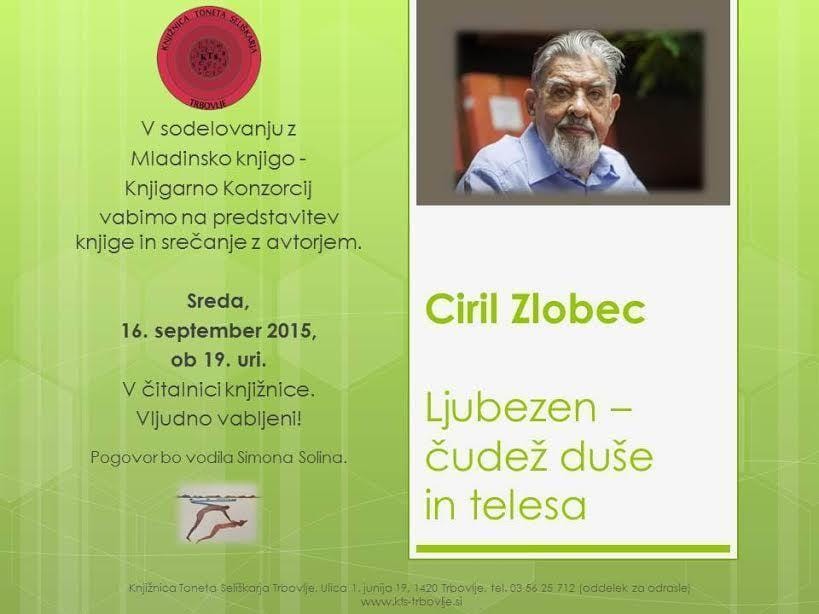 Knjižnica Trbovlje: Ciril Zlobec