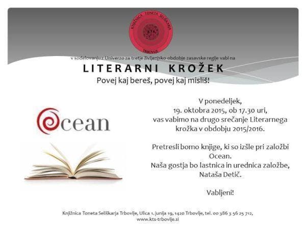 Knjižnica Trbovlje: Literarni krožek