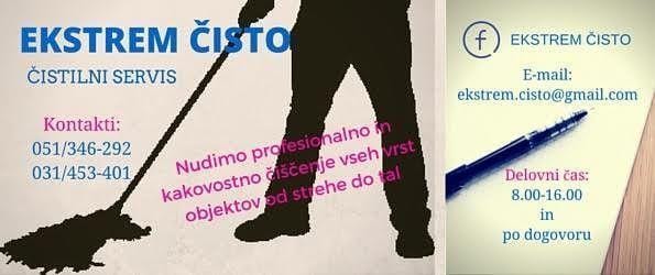 Čiščenje + čokoladno darilo!