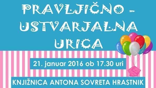 Knjižnica Hrastnik: Pravljično ustvarjalna urica