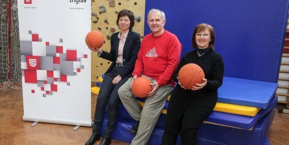 Nove blazine za telovadnico OŠ Ivana Cankarja