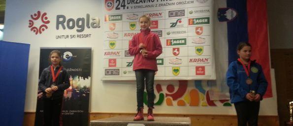 Drugo mesto osvojila najmlajša strelka