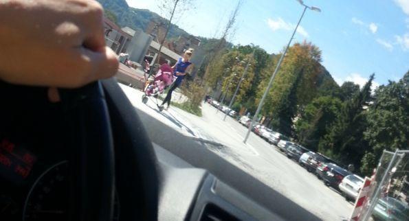 Popolna zapora sredi Trbovelj