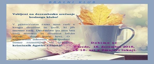 Zmajeva luknja: Bralni klub