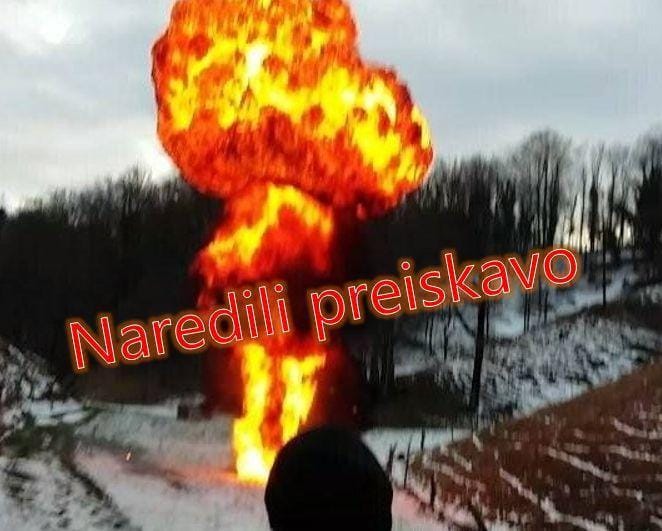 Hišna preiskava zaradi eksplozije v Ravenski vasi