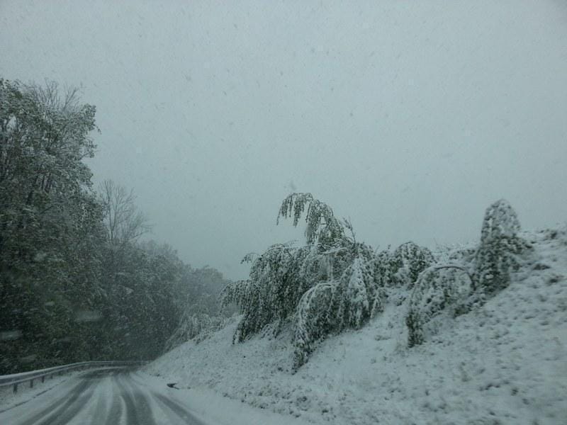 Snegolom naložil dela gasilcem