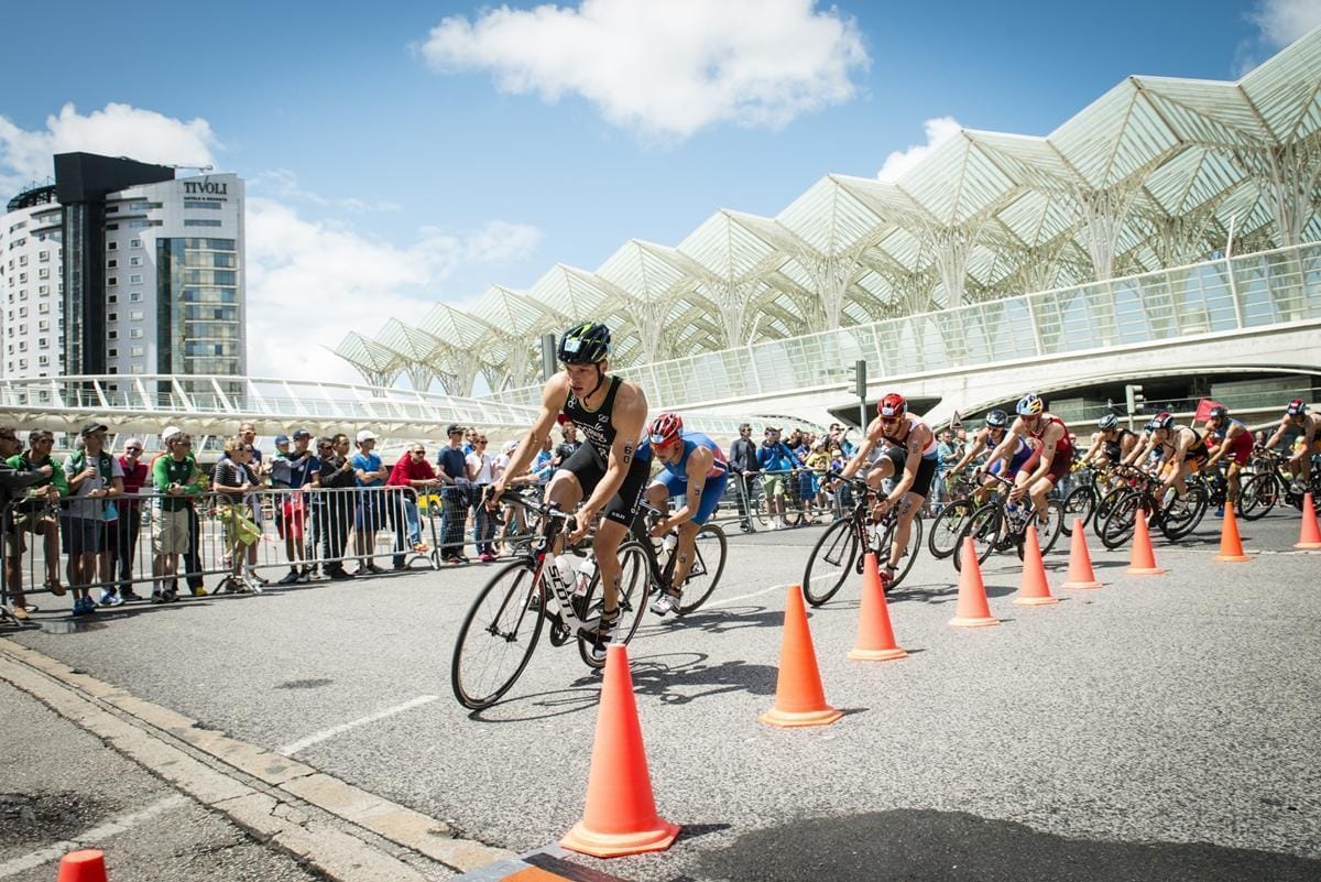 Dornik na lizbonskem triatlonu