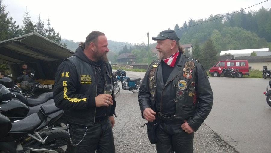 FOTO in VIDEO: Moto budnica