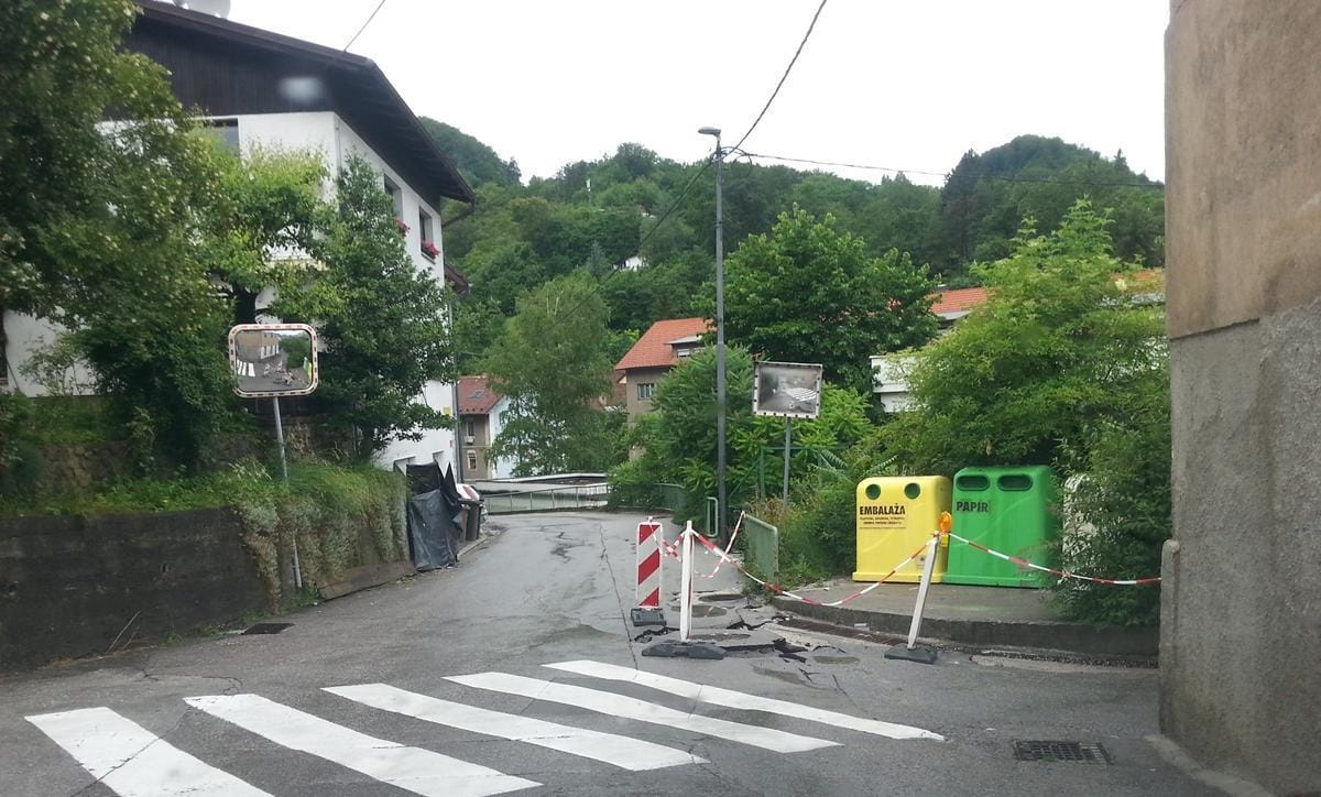 Kdaj bo sanirana Partizanska cesta