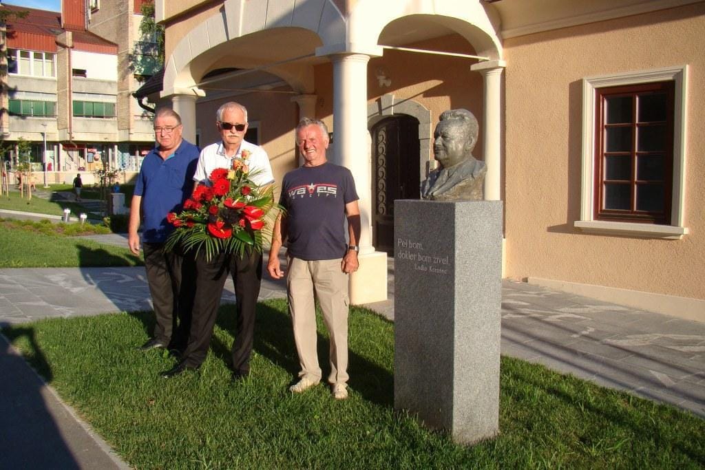 Spomnili so se rojaka