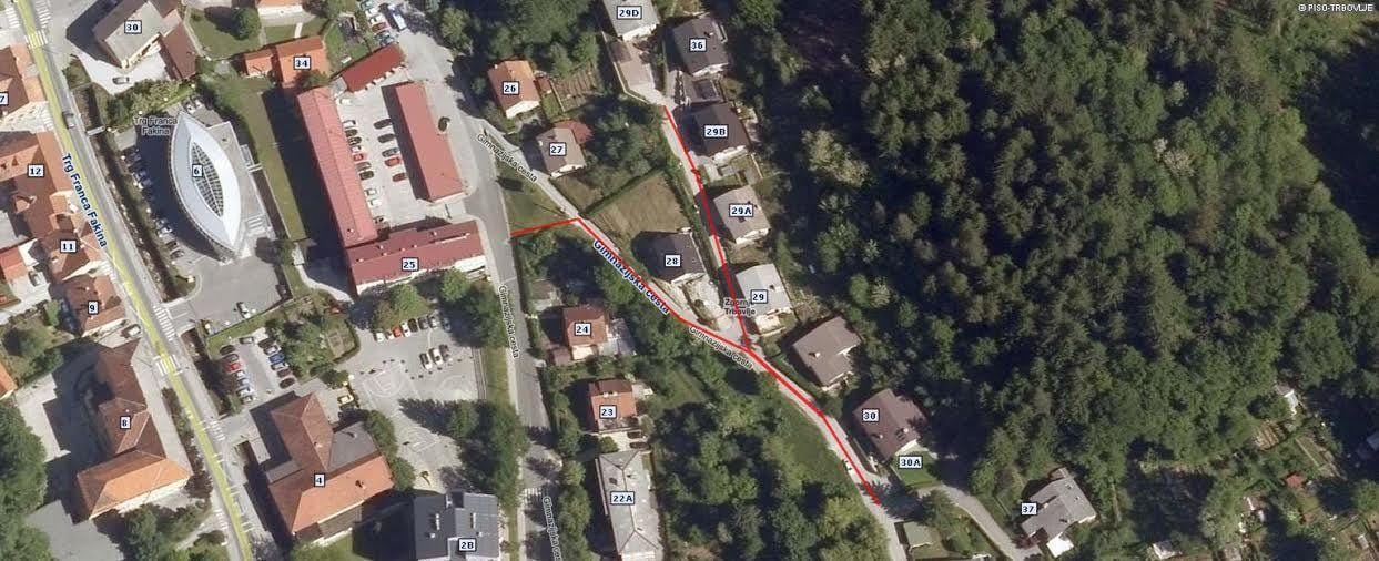 VEČ zapor ceste v Trbovljah