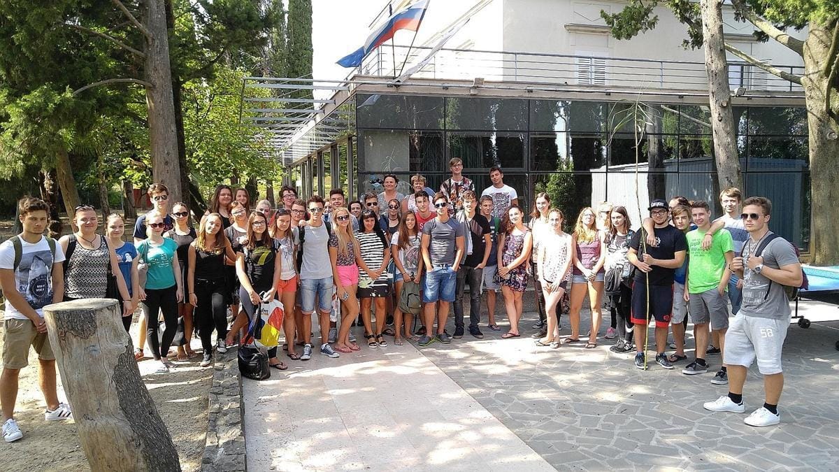 Dijaki na naravoslovnem vikendu