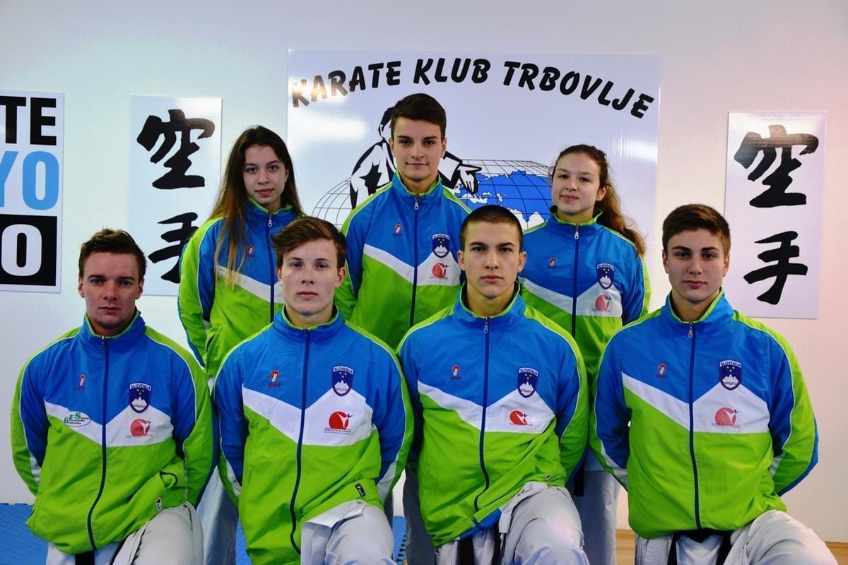 7 trboveljskih karateistov v reprezentanci