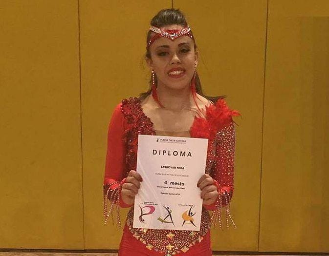 FOTO: Nika priplesala med najboljše