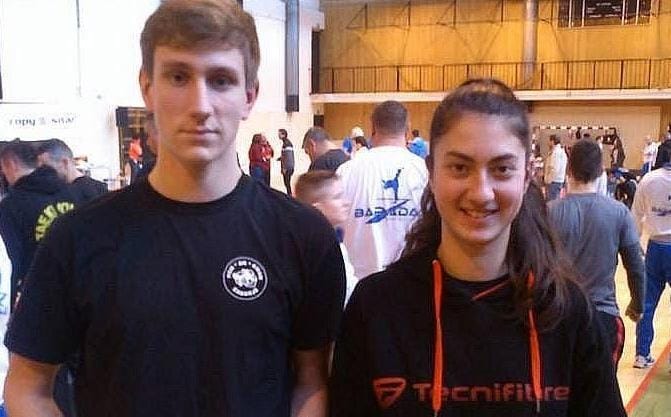 Tina in Tadej uspešna v Karlovcu