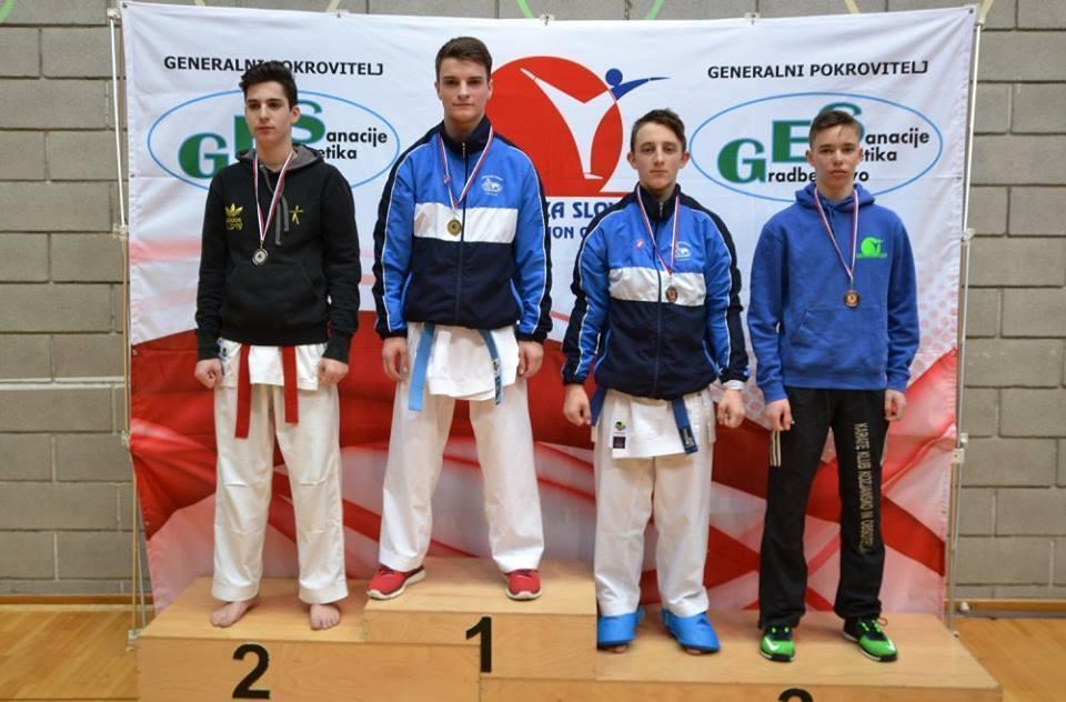 Urši zlato, Ervinu srebro in bron