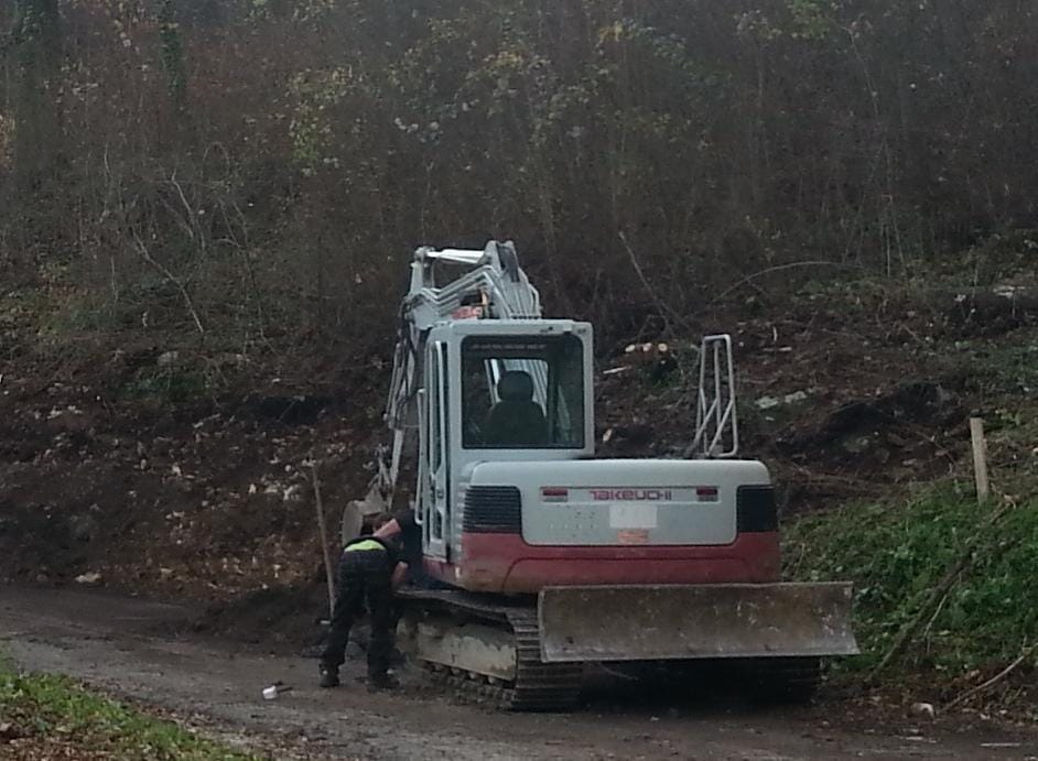 Za sanacijo območja ob plazu Novi dom bo potreben nov projekt