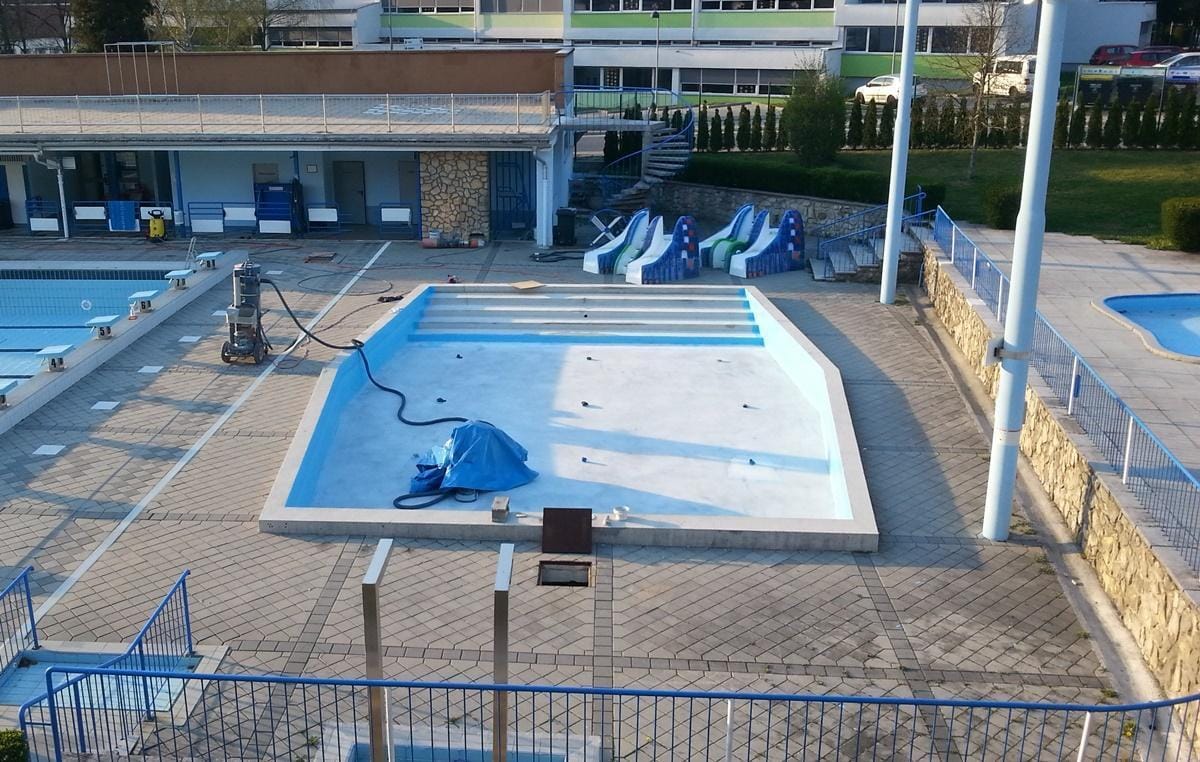 Bo bazen še pravočasno pripravljen za kopalce?