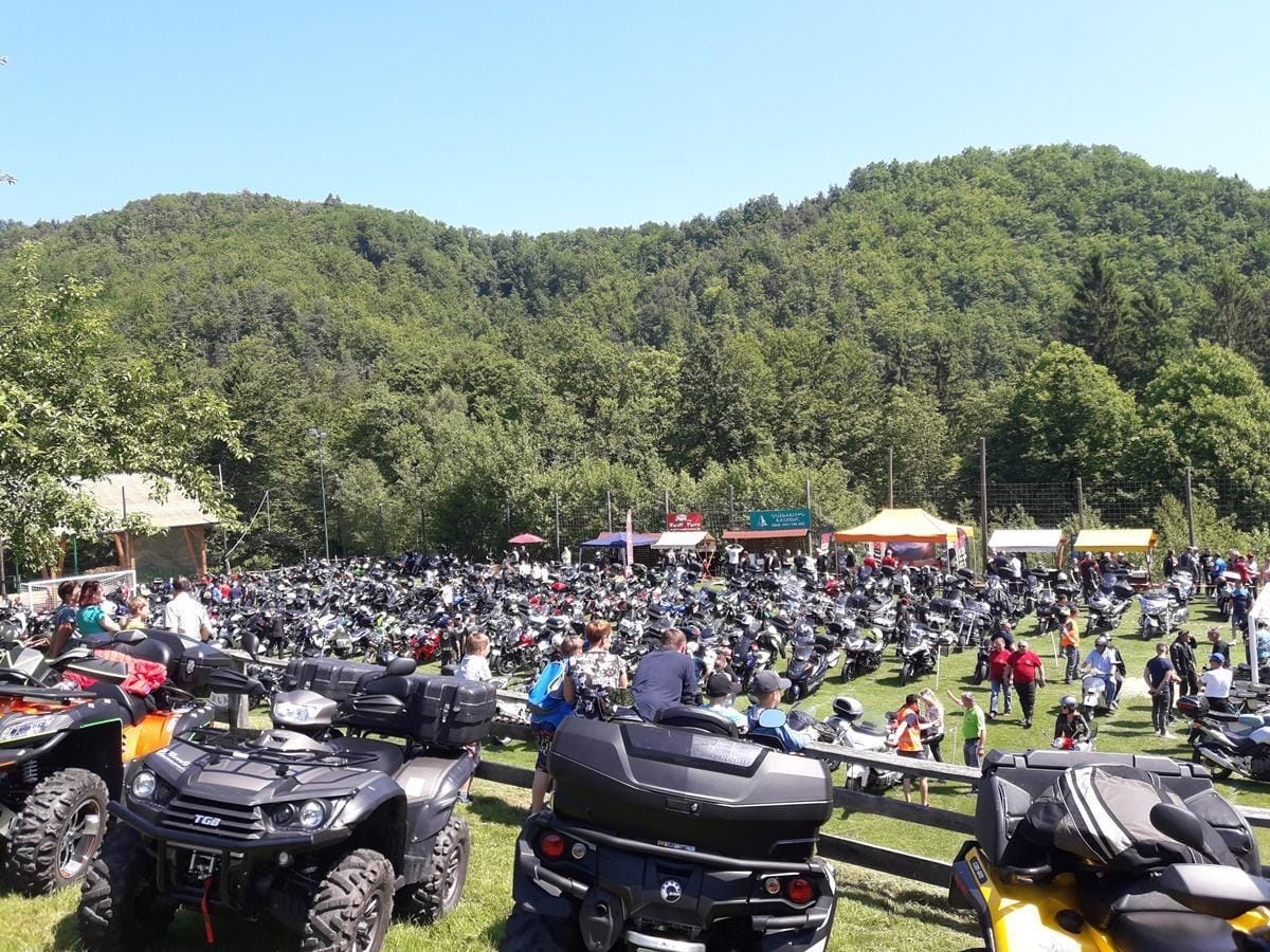 FOTO: Blagoslov motorjev v Veliki Štangi