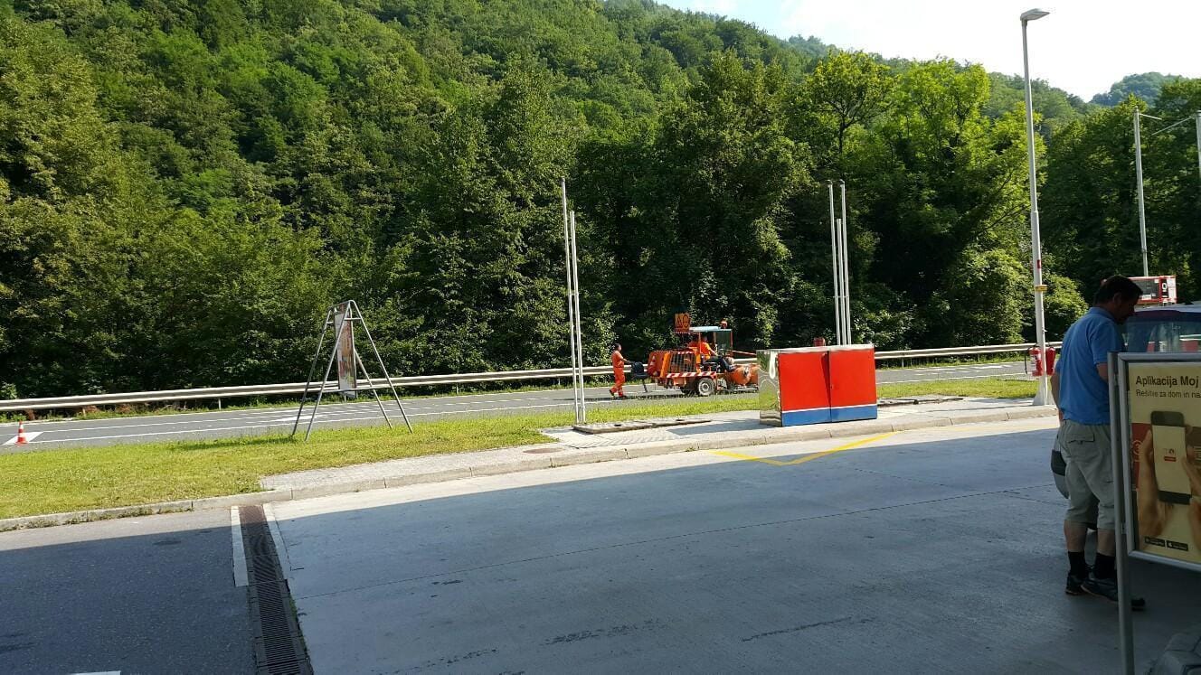 Policisti in delo na cesti