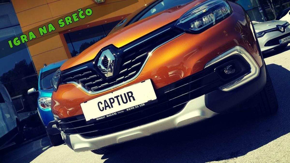 IGRA NA SREČO: Novi Captur, še bolj zapeljiv