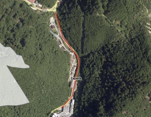 Pozor, popolna zapora ceste!