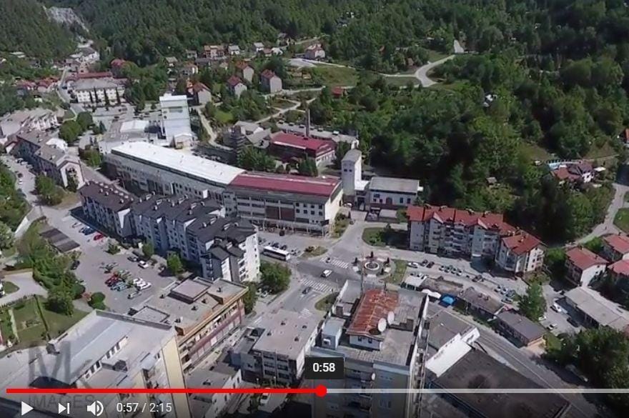 VIDEO: Hrastnik PRVIČ posnet iz zraka
