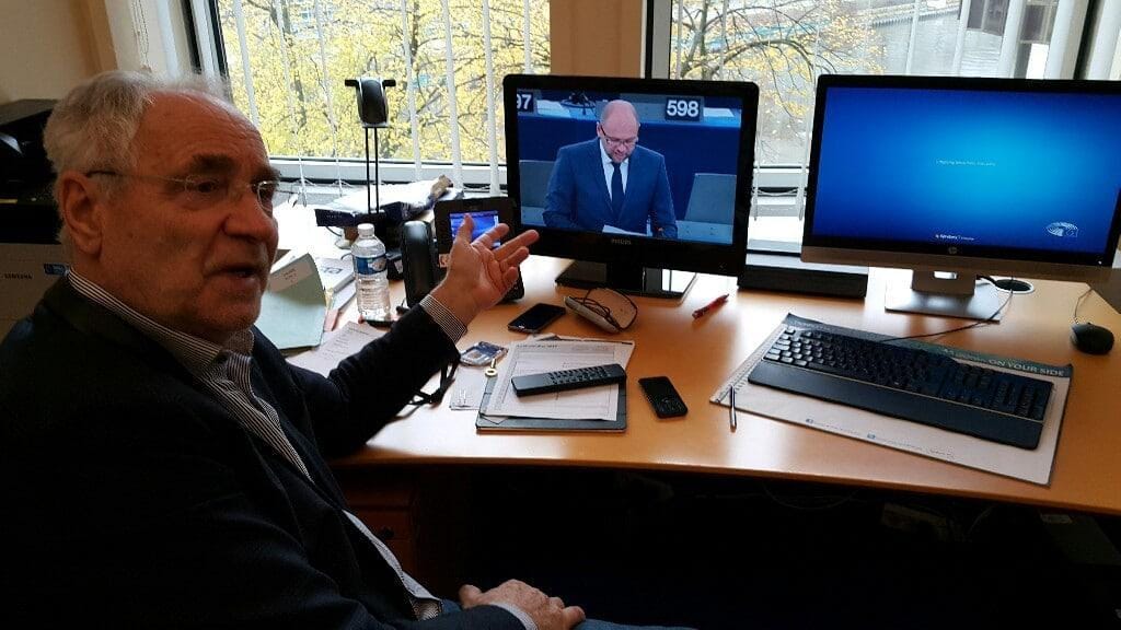 VIDEO: Ekskluziven "novinarski" vpogled v Evropski parlament