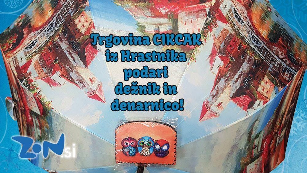 CIKCAK Hrastnik: Dežnik in denarnica sta lahko vaša
