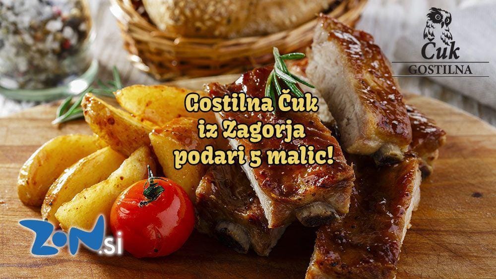 5 malic podarja Gostilna Čuk