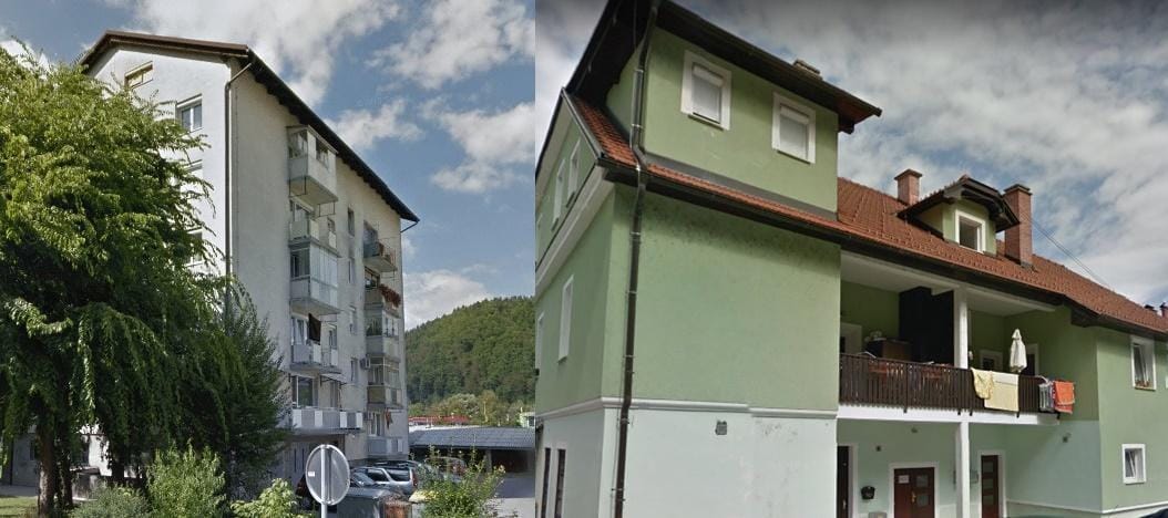 Prosti stanovanji v centru in parcela naprodaj