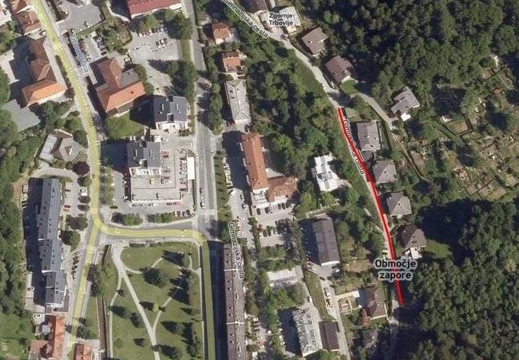 Cesta zaprta do srede maja