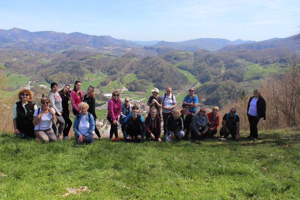 Golavc in Šticna vmes pa Vrh