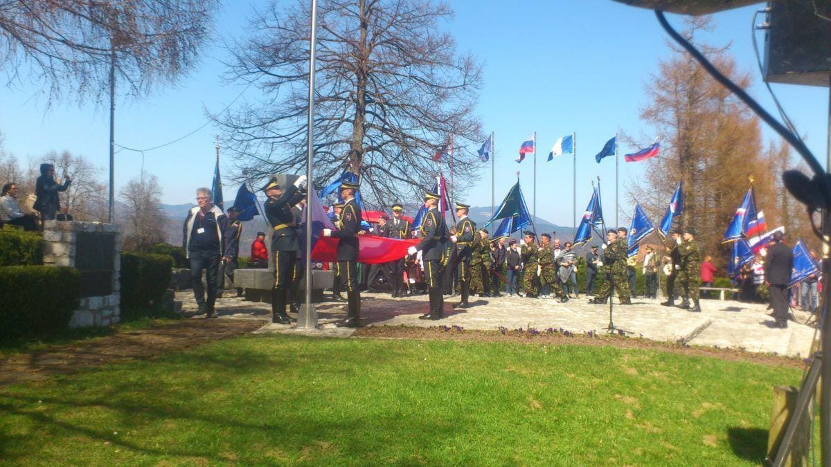 Na GEOSS-u ponovno praznik slovenske zastave