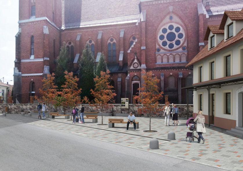 FOTO: Šmarski plac bo dobil novo podobo