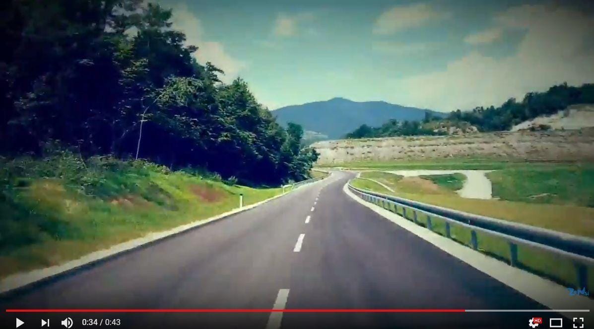 VIDEO: Ste se že peljali "čez hrib"?
