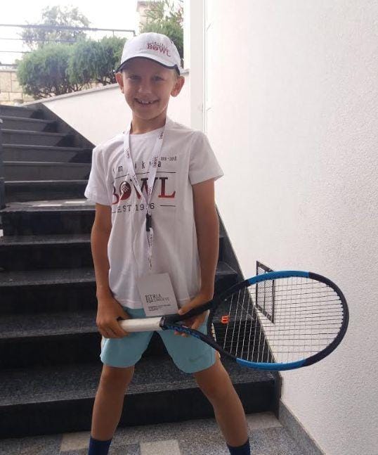 Hrastničan tretji na teniškem turnirju