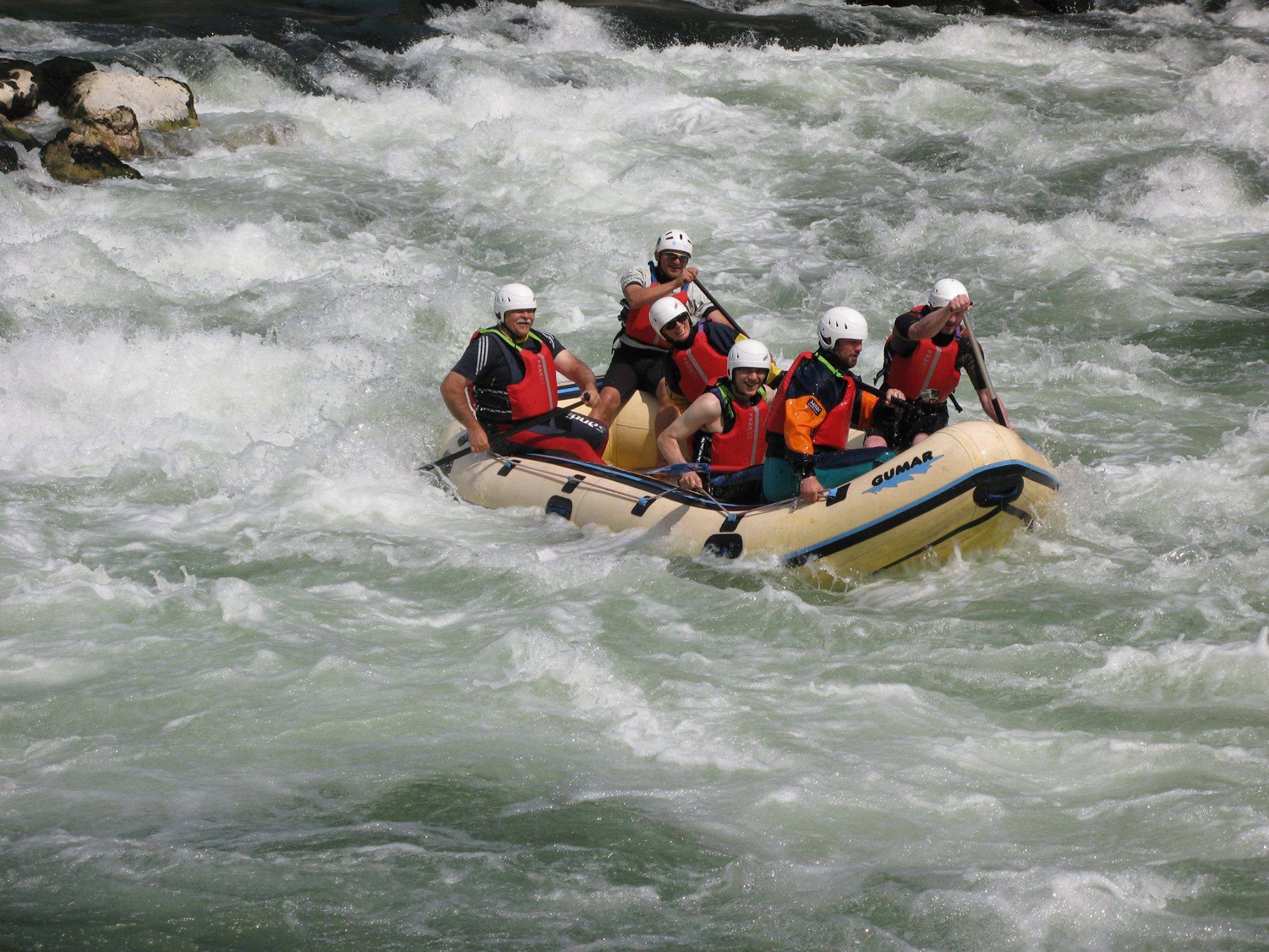 Razburljiva in divja vožnja po Savi