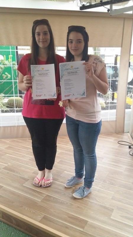 Zagorski dijaki so se usposabljali na Tenerifih