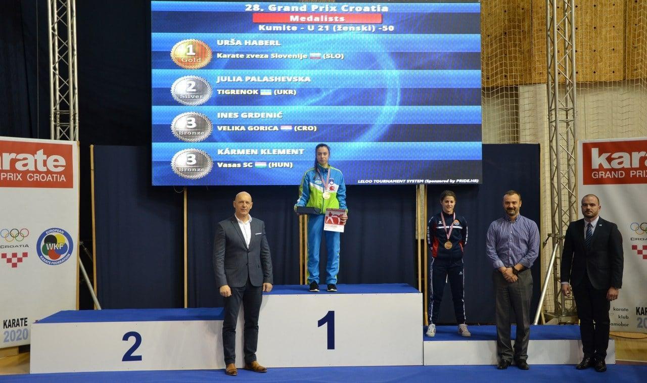 Zlata medalja za Uršo Haberl