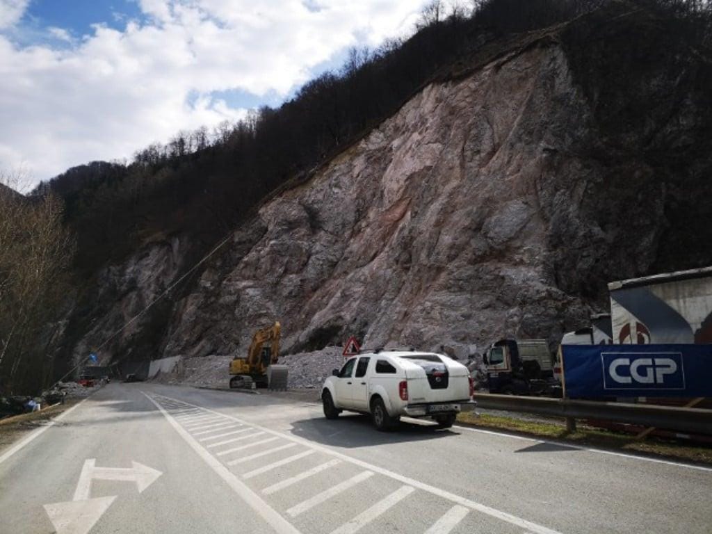 Na območju podora še čaka veliko dela, odprtje pa se obeta ...