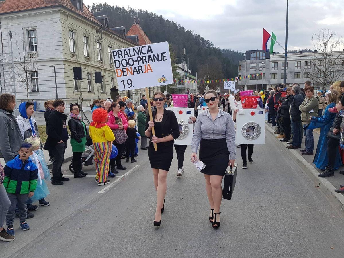 VIDEO: Posnetek slavnega litijskega karnevala